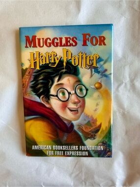 Muggles for Harry Potter Scholastic Pin